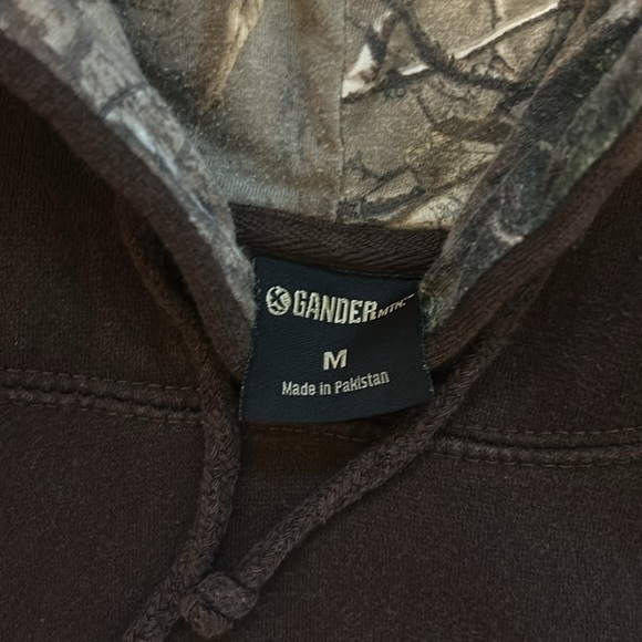 Vintage Brown Skater Hoodie - Picture 2 of 2